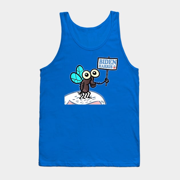 Fly On Pence Biden Harris 2020 Tank Top by Kevan Hom